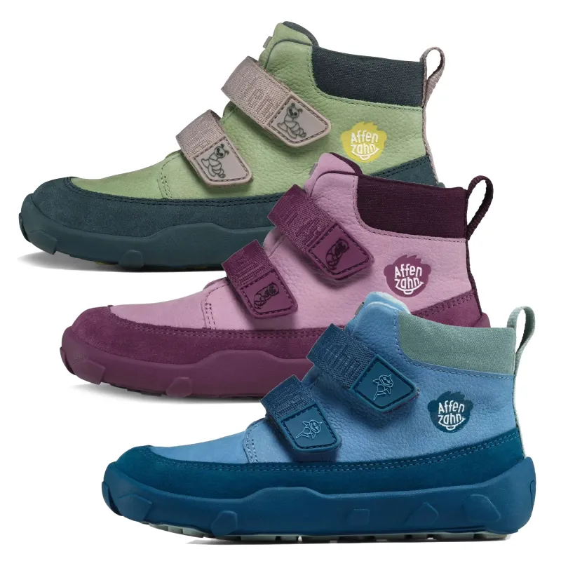 Barefoot boty Affenzahn 01488 - Low Boot Leather Friend
